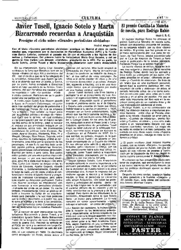 ABC MADRID 27-03-1985 página 51