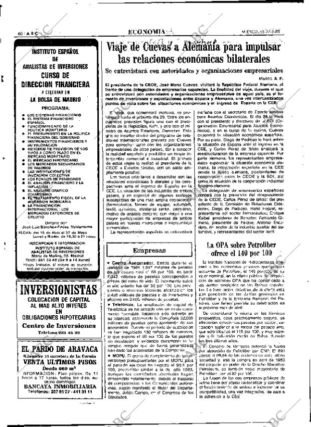 ABC MADRID 27-03-1985 página 60