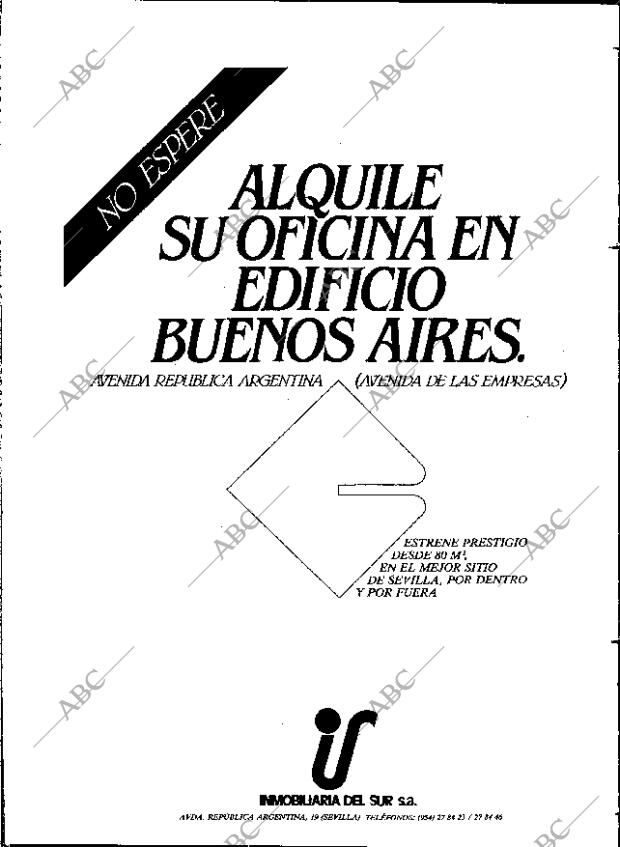 ABC SEVILLA 27-03-1985 página 2