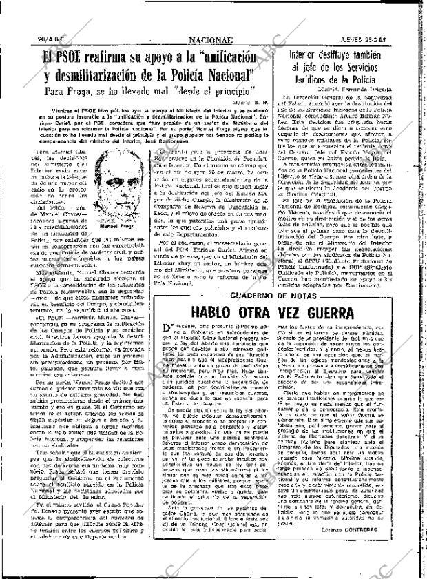 ABC SEVILLA 28-03-1985 página 20