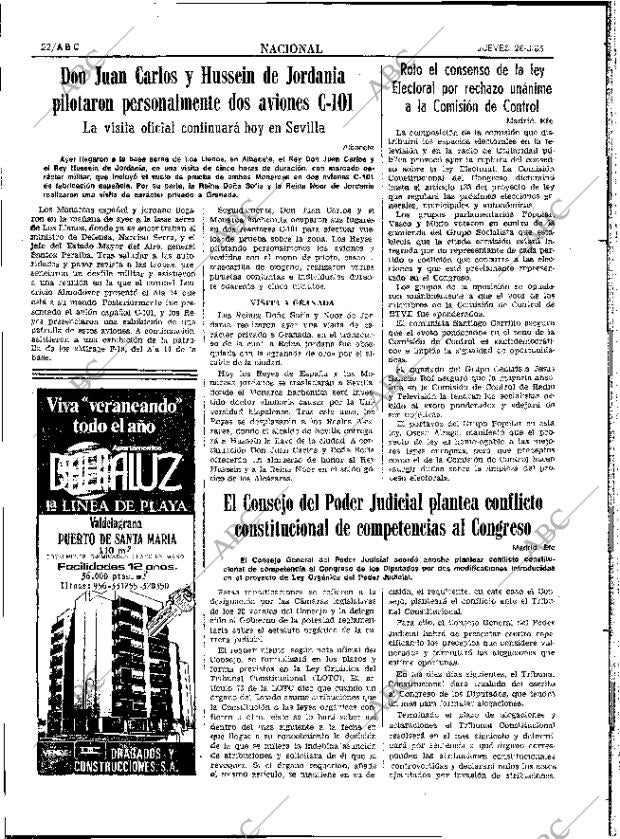 ABC SEVILLA 28-03-1985 página 22