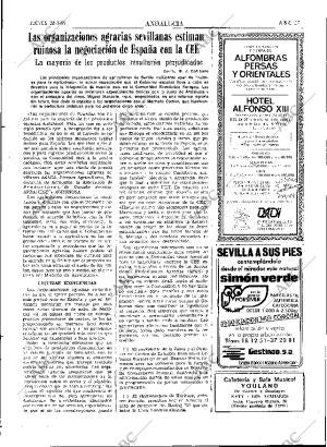 ABC SEVILLA 28-03-1985 página 27