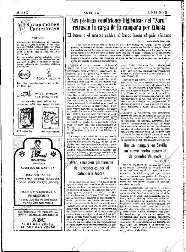 ABC SEVILLA 28-03-1985 página 38