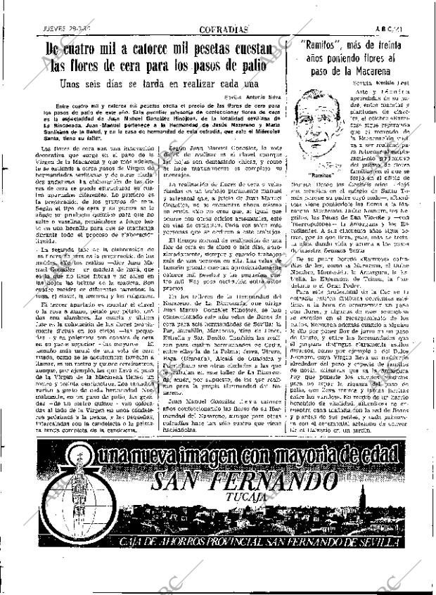 ABC SEVILLA 28-03-1985 página 41