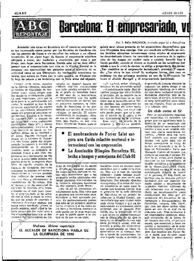 ABC SEVILLA 28-03-1985 página 42