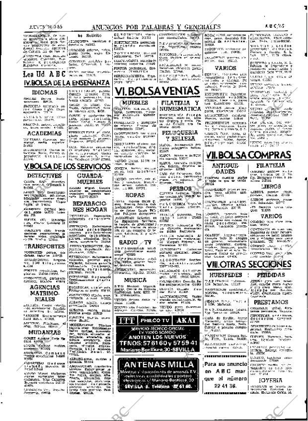 ABC SEVILLA 28-03-1985 página 65