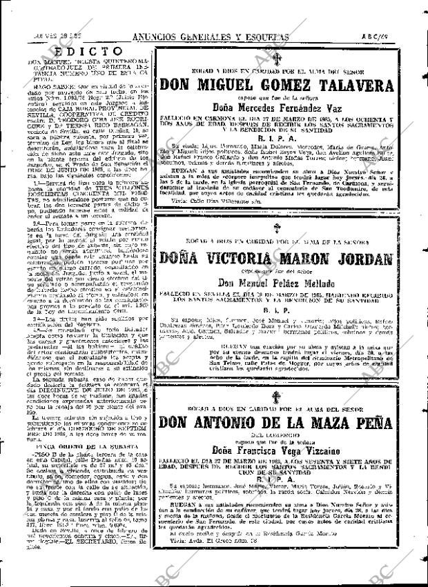 ABC SEVILLA 28-03-1985 página 69