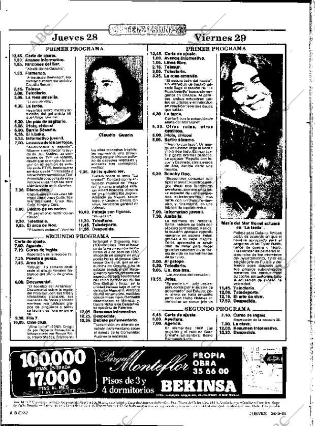 ABC SEVILLA 28-03-1985 página 82