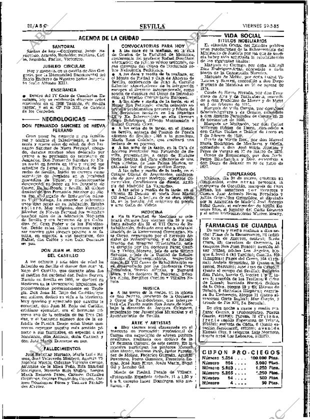 ABC SEVILLA 29-03-1985 página 38