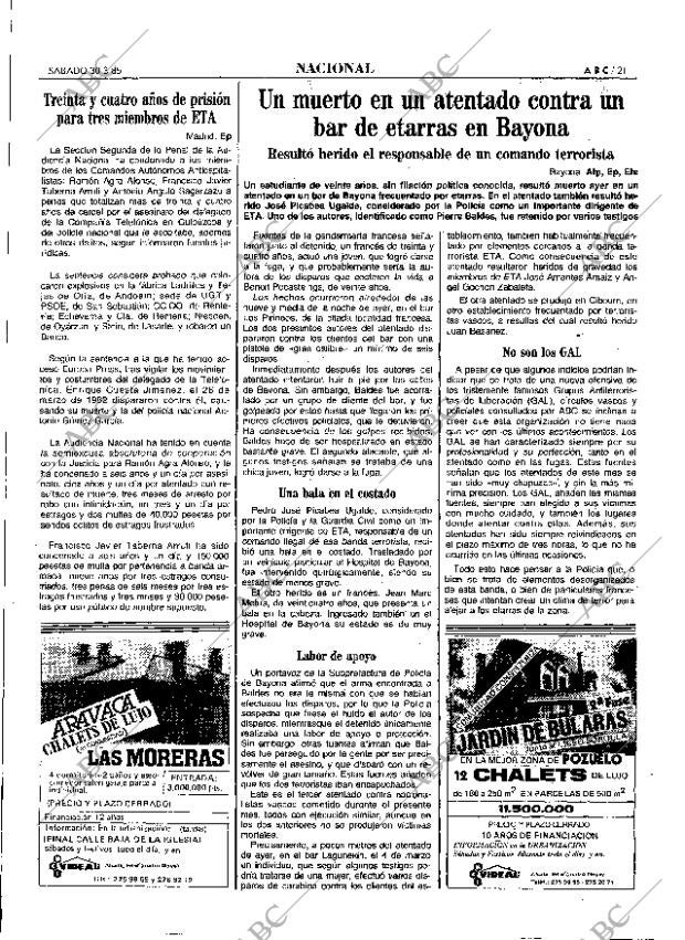 ABC MADRID 30-03-1985 página 21