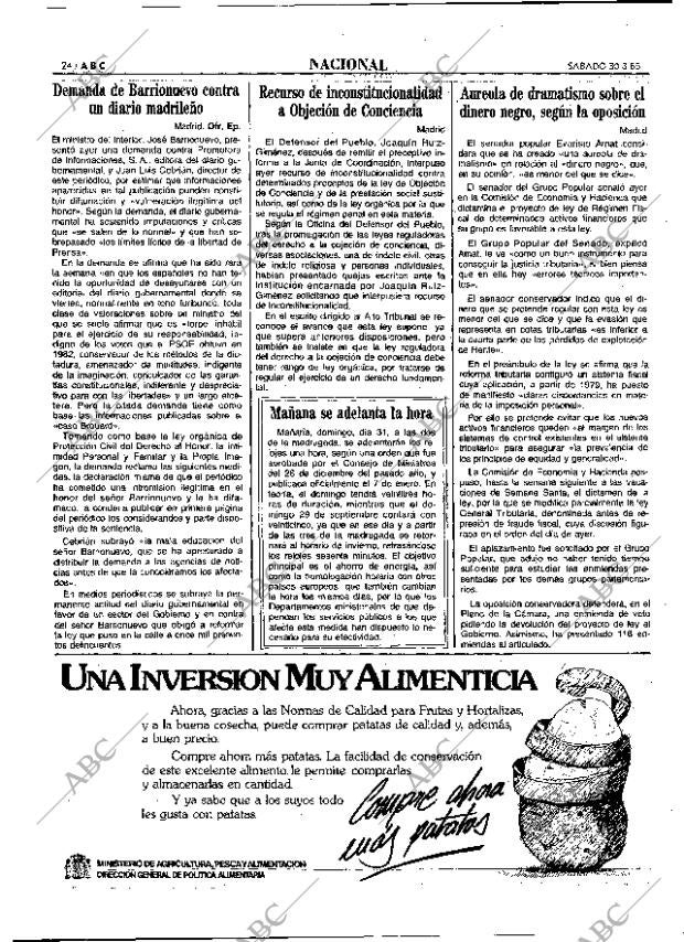 ABC MADRID 30-03-1985 página 24