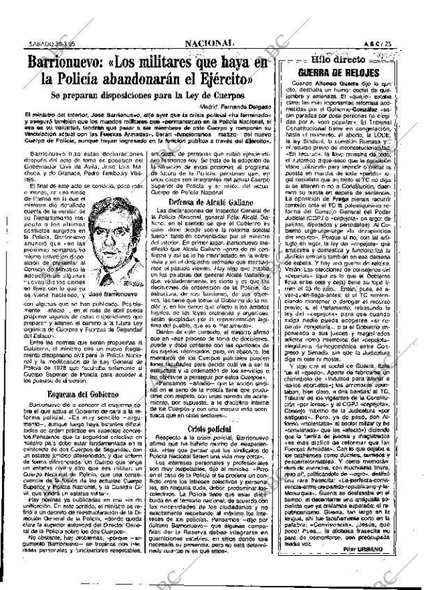 ABC MADRID 30-03-1985 página 25