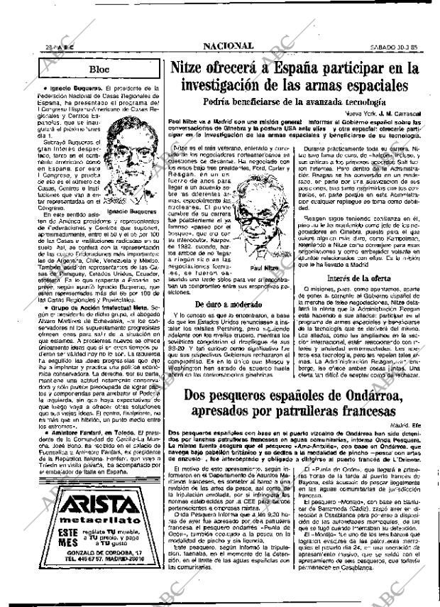 ABC MADRID 30-03-1985 página 28