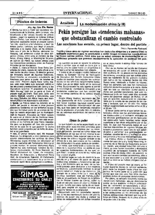 ABC MADRID 30-03-1985 página 32