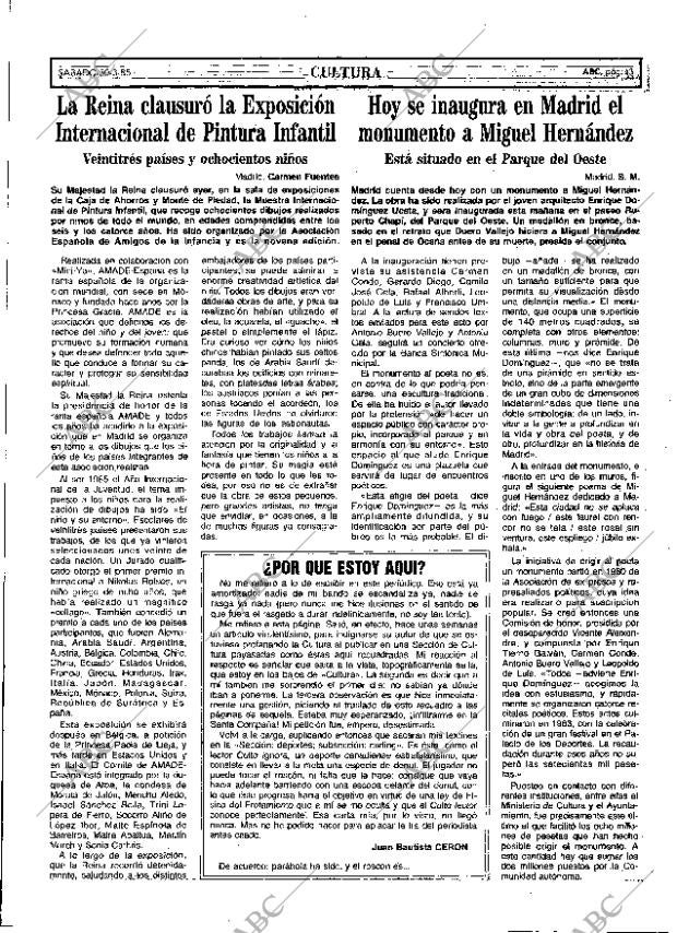 ABC MADRID 30-03-1985 página 43