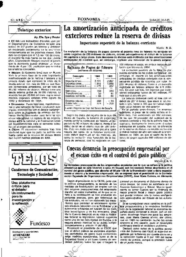 ABC MADRID 30-03-1985 página 60