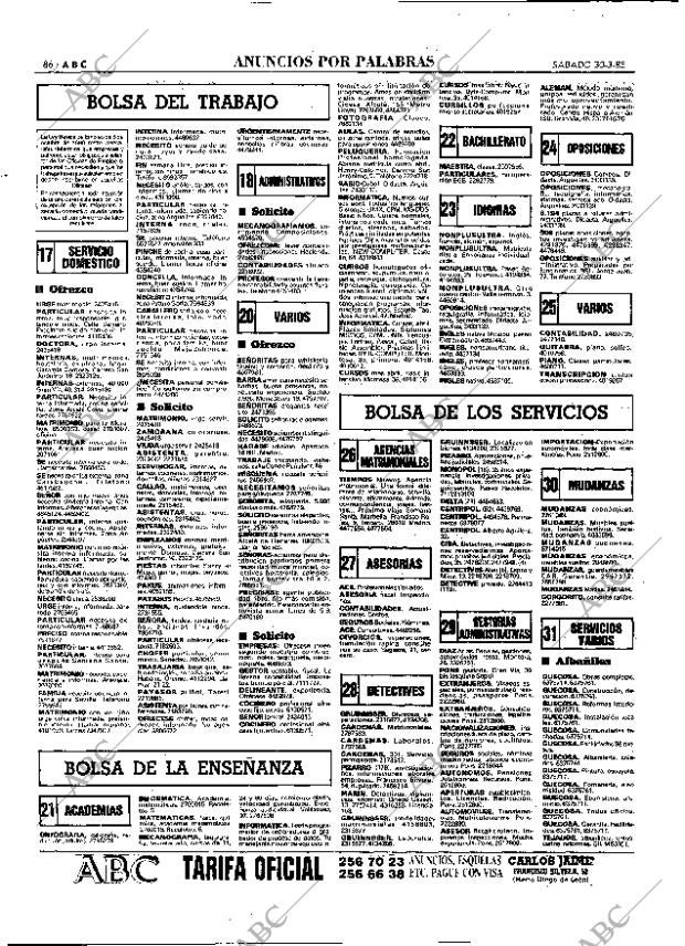 ABC MADRID 30-03-1985 página 86