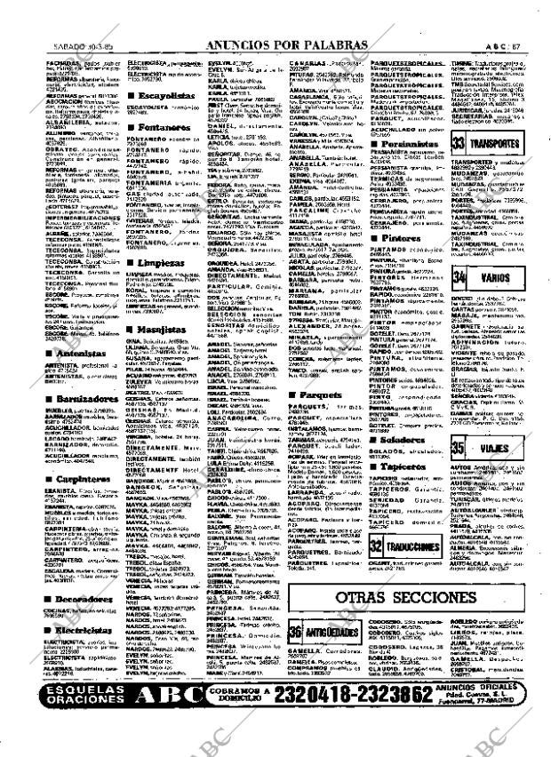 ABC MADRID 30-03-1985 página 87