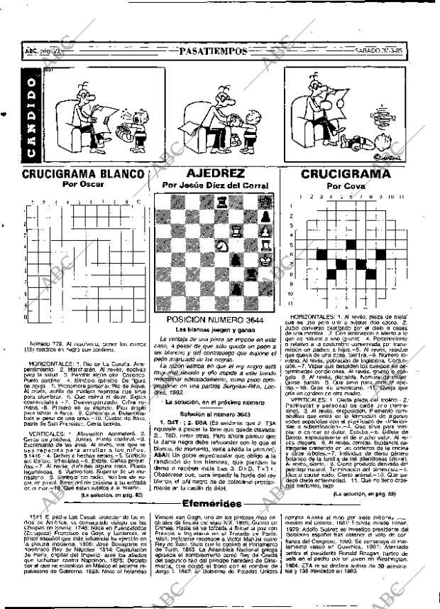 ABC MADRID 30-03-1985 página 92