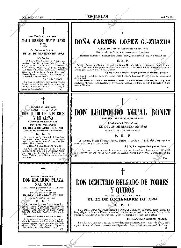ABC MADRID 31-03-1985 página 101