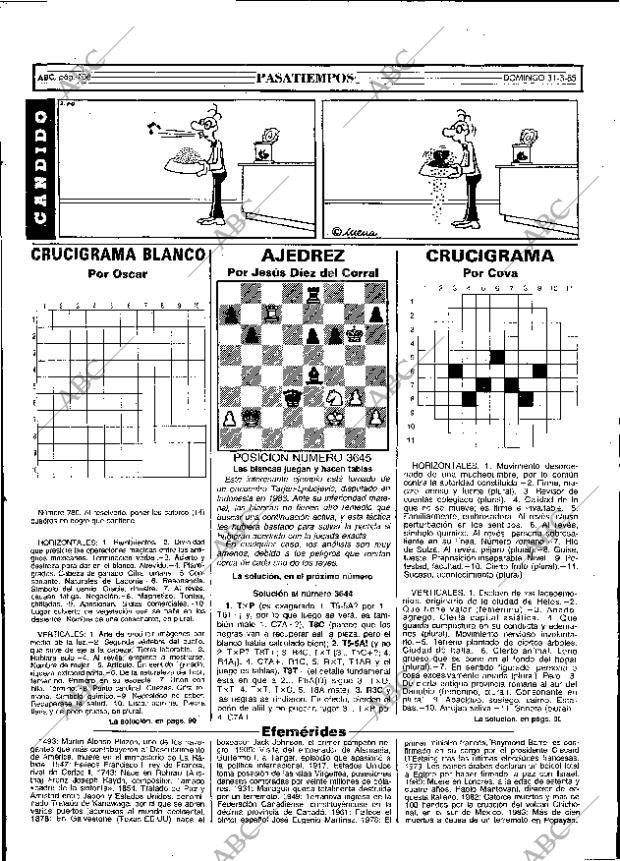 ABC MADRID 31-03-1985 página 108