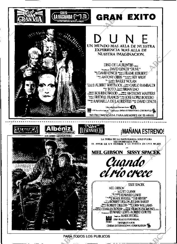 ABC MADRID 31-03-1985 página 116