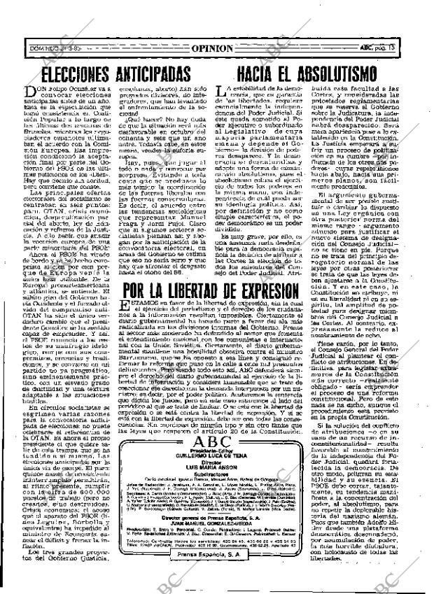 ABC MADRID 31-03-1985 página 15