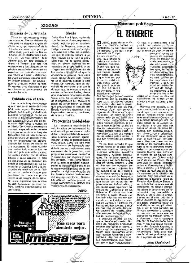 ABC MADRID 31-03-1985 página 17