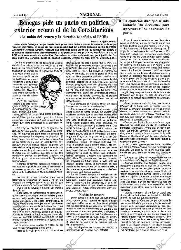 ABC MADRID 31-03-1985 página 24