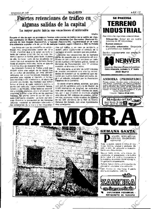 ABC MADRID 31-03-1985 página 37