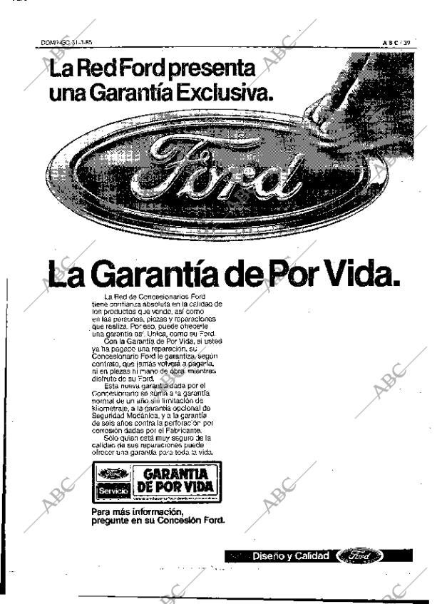 ABC MADRID 31-03-1985 página 39