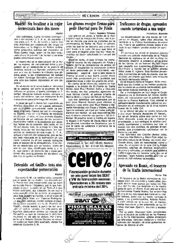 ABC MADRID 31-03-1985 página 41