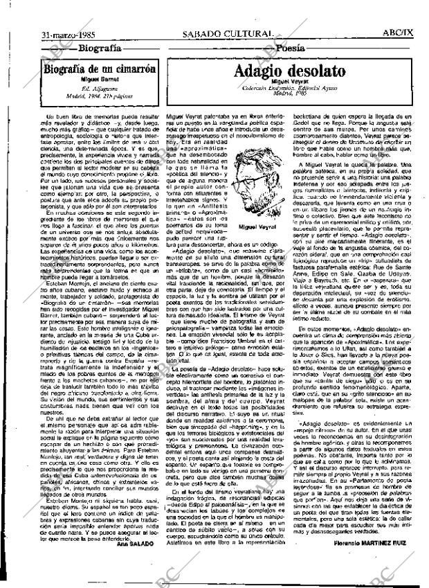 ABC MADRID 31-03-1985 página 63