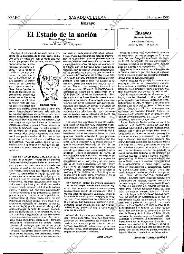 ABC MADRID 31-03-1985 página 64