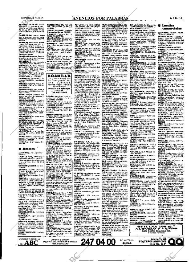 ABC MADRID 31-03-1985 página 93