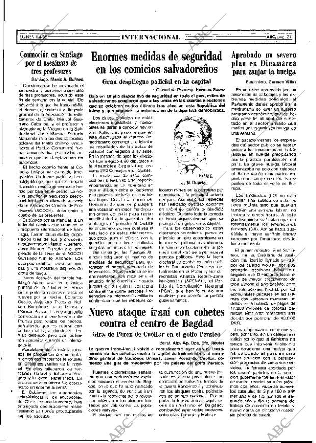 ABC MADRID 01-04-1985 página 21