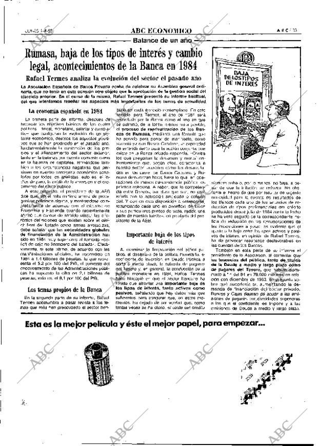 ABC MADRID 01-04-1985 página 33