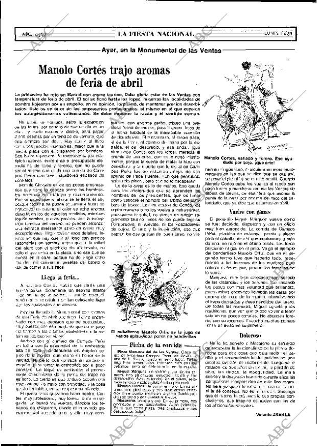 ABC MADRID 01-04-1985 página 58