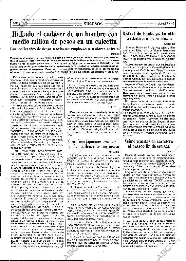 ABC MADRID 01-04-1985 página 60