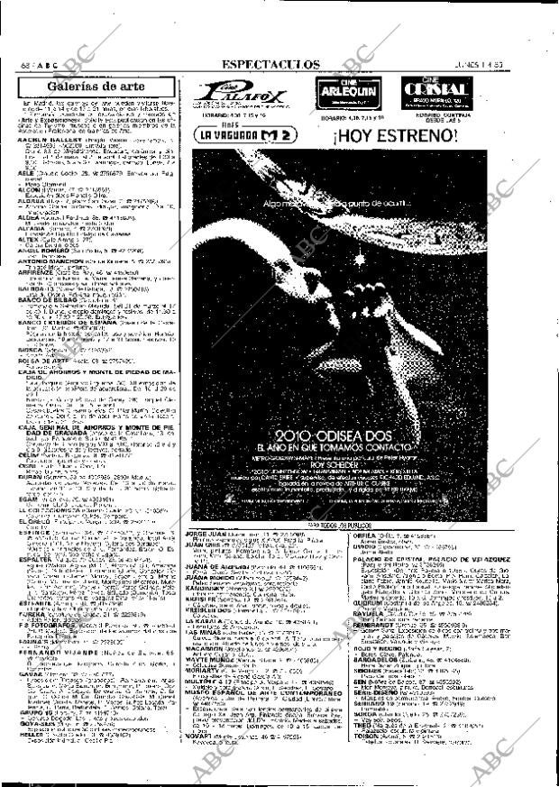 ABC MADRID 01-04-1985 página 68