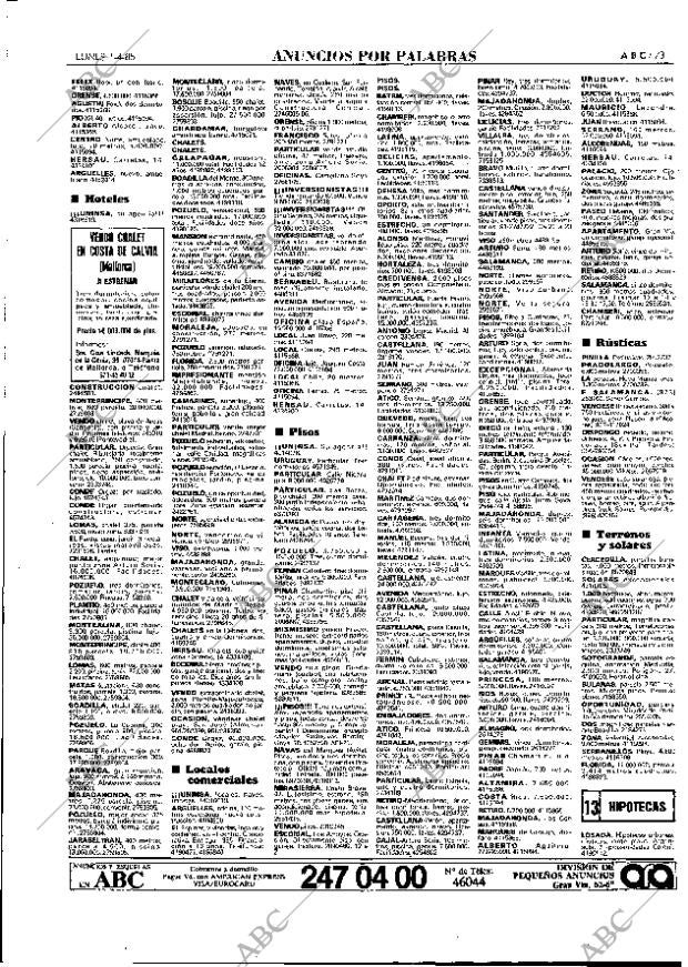 ABC MADRID 01-04-1985 página 73