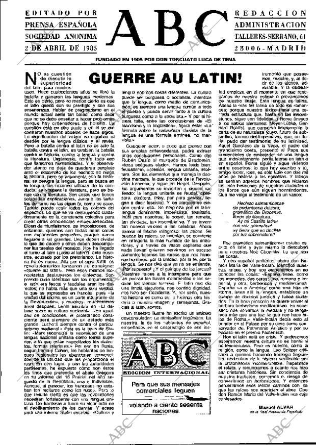 ABC MADRID 02-04-1985 página 3