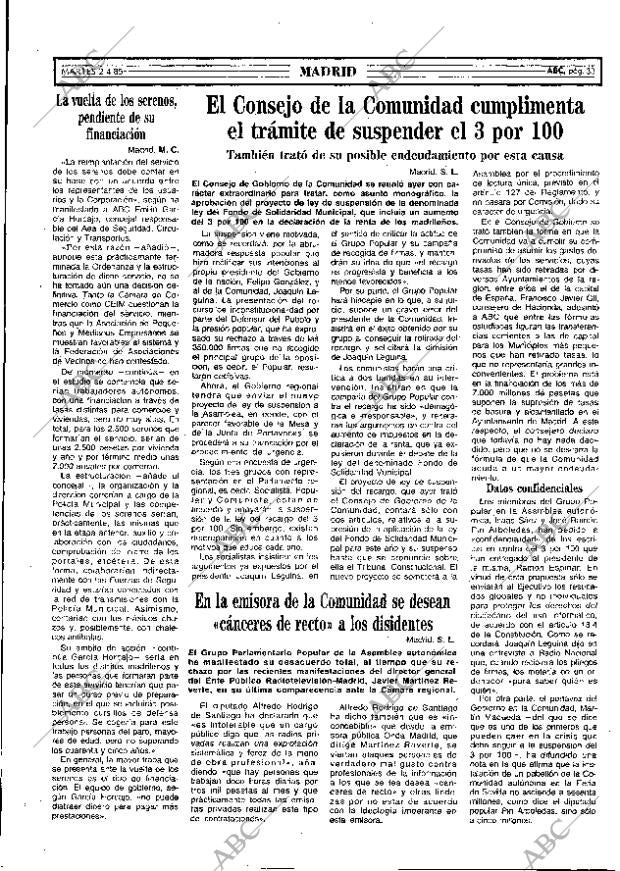 ABC MADRID 02-04-1985 página 33