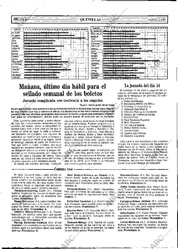 ABC MADRID 02-04-1985 página 62