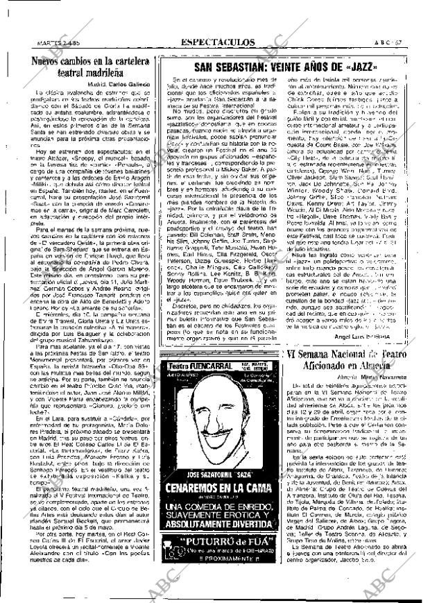ABC MADRID 02-04-1985 página 67