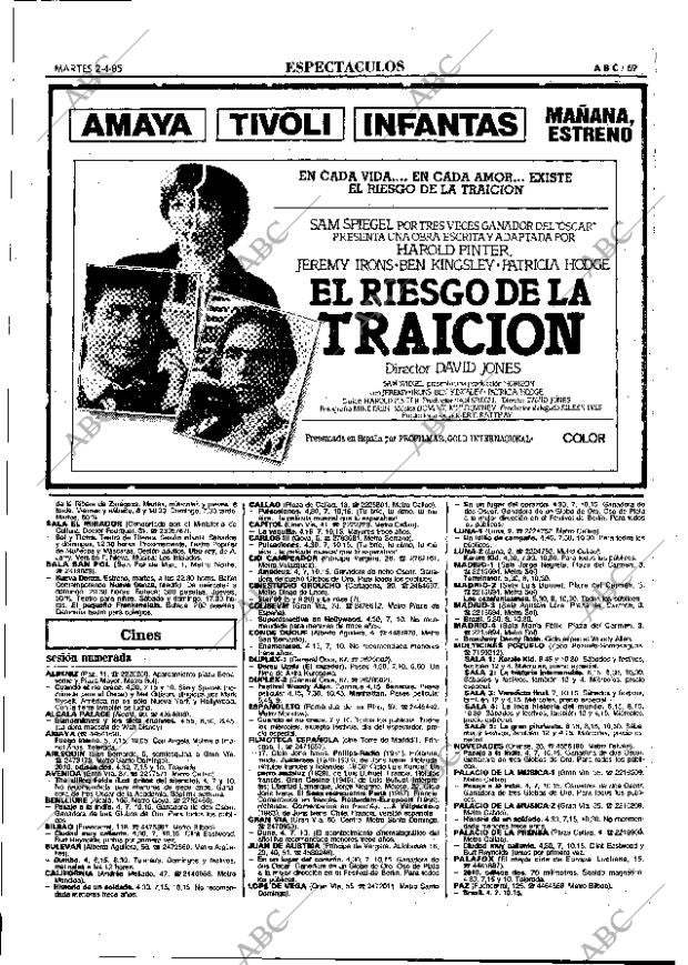 ABC MADRID 02-04-1985 página 69