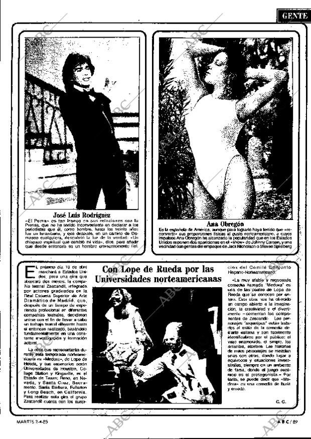 ABC MADRID 02-04-1985 página 89