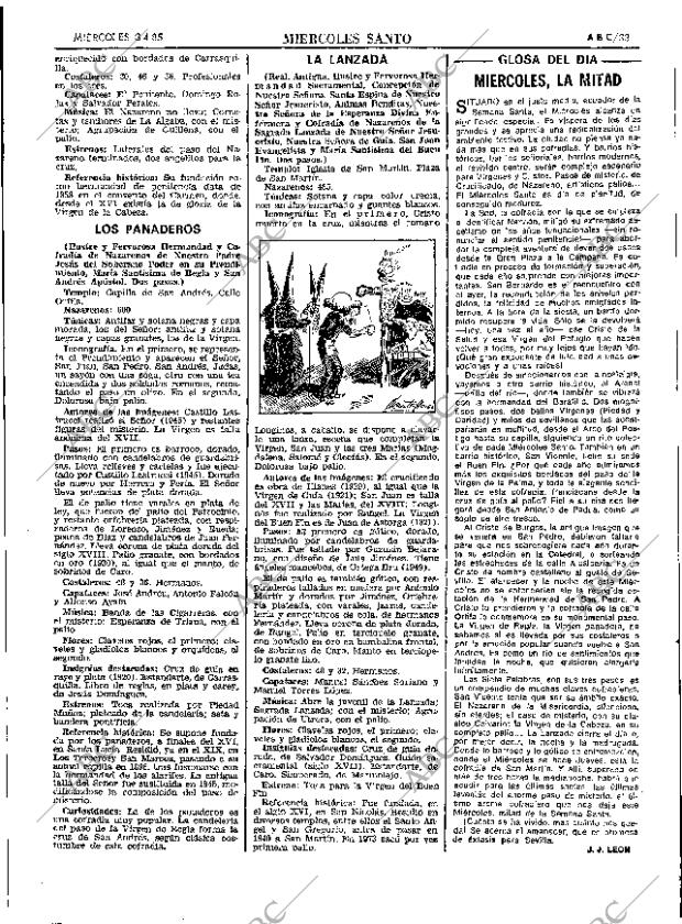 ABC SEVILLA 03-04-1985 página 33