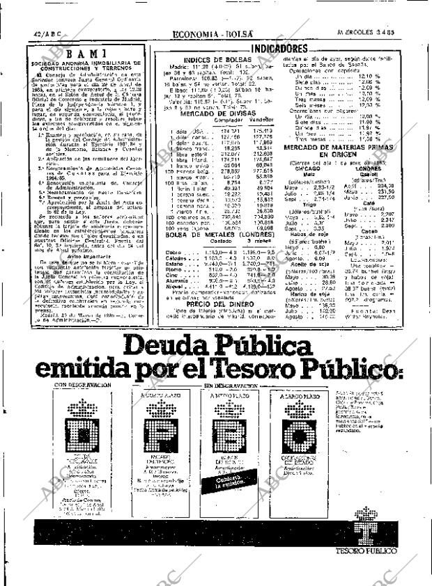 ABC SEVILLA 03-04-1985 página 42