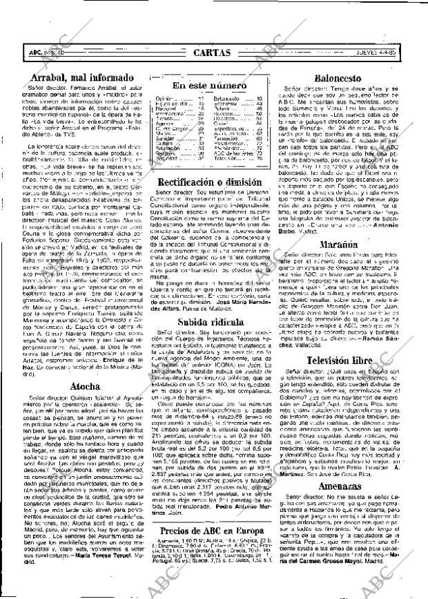 ABC MADRID 04-04-1985 página 10